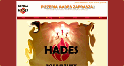 Desktop Screenshot of pizzeriahades.pl